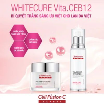 Tinh chất dưỡng trắng & đều màu da 50ml - Cell Fusion C Expert WhiteCure VITA.CEB12 EFFECTOR