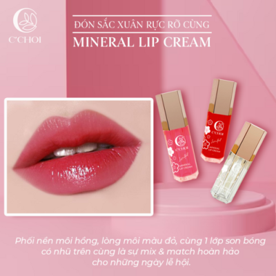 Son Kem Khoáng (Phiên Bản Giới Hạn) – Mineral Lip Cream – Limited 2024