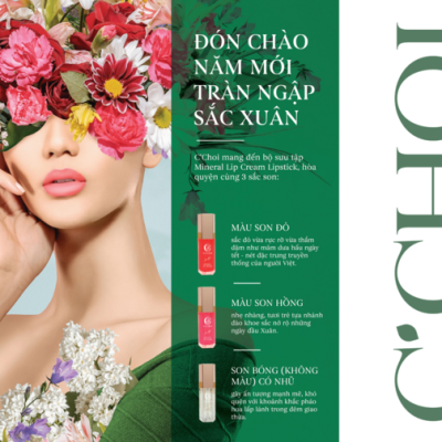 Son Kem Khoáng (Phiên Bản Giới Hạn) – Mineral Lip Cream – Limited 2024